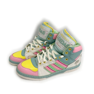 adidas アディダス G95772 スニーカー JEREMY SCOTT LICENSE PLATE ジェレミー・スコット ホワイトxブルー size28.5cm 瑞穂店