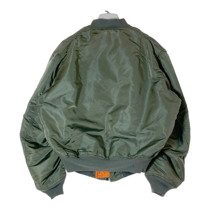 ALPHA INDUSTRIES アルファインダストリーズ USA製 80's 初期タグ IDEAL MA-1 フライトジャケット オリーブ sizeXL 瑞穂店