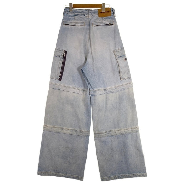 VETEMENTS ヴェトモン 22AW Transformer Baggy Jeans トランスフォーマー バギージーンズ ライトブルー UE54PA300N Size 29 福生店