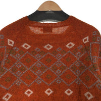 Pherrow's フェローズ 19AW スノーパターン ジャガード ニット セーター オレンジ 19W-PSFS1 Size 40 福生店