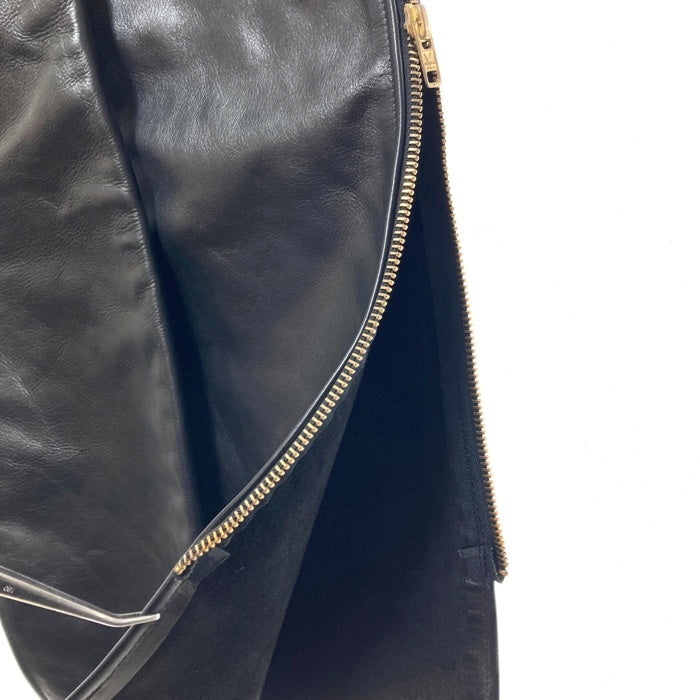 VANSON バンソン レザーチャップス パンツ ブラック Size 24 瑞穂店