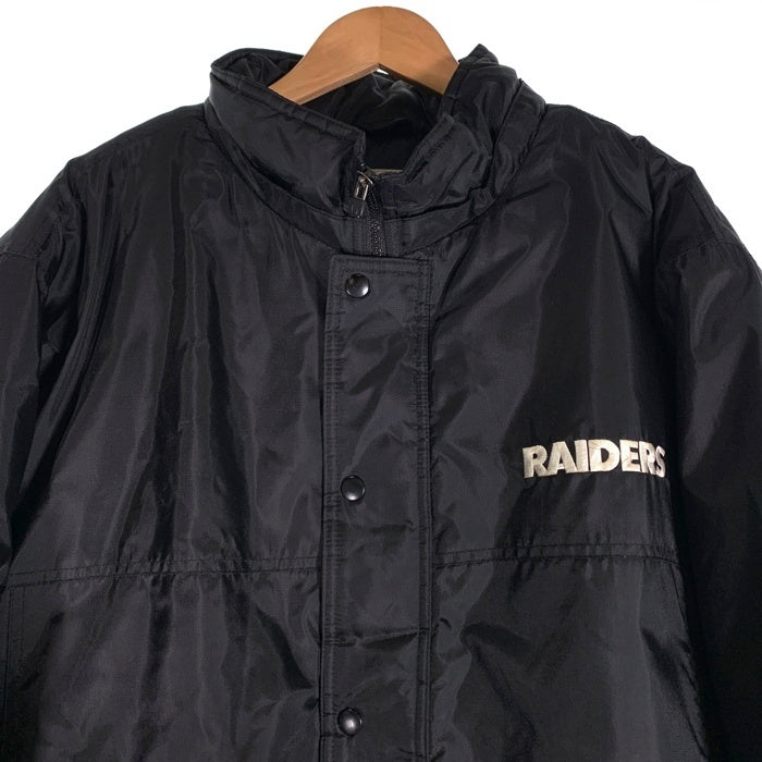 REEBOK リーボック RAIDERS レイダース ジップアップナイロンジャケット ブラック 5125A 04 Size L 福生店