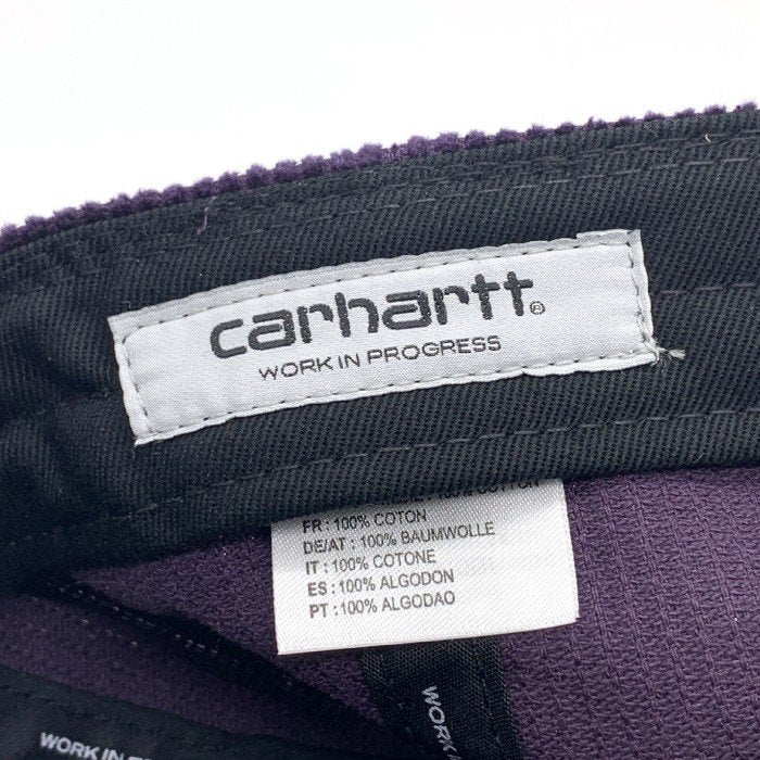 Carhartt W.I.P. カーハート HARLEM CAP コーデュロイ ハーレムキャップ パープル 福生店