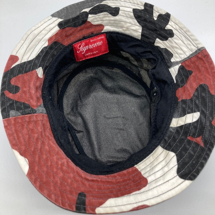 SUPREME シュプリーム 13AW Urban Camo Crusher Hat カモ柄 クラッシャーハット 臙脂 瑞穂店