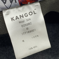 KANGOL カンゴール WOOL 504 HUNTING CAP ウール ハンチングキャップ グレー 0258BC Size M (57cm) 福生店