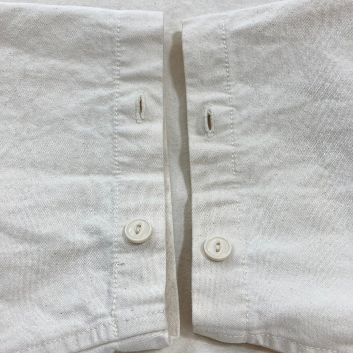 HINSON ヒンソン バンドカラー プルオーバーシャツ ナチュラル 213-1010 Size M 瑞穂店