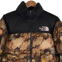 SUPREME シュプリーム 16AW THE NORTH FACE ノースフェイス Leaves Nuptse Jacket ヌプシジャケット リーブス ダウン ND51602I Size S 福生店