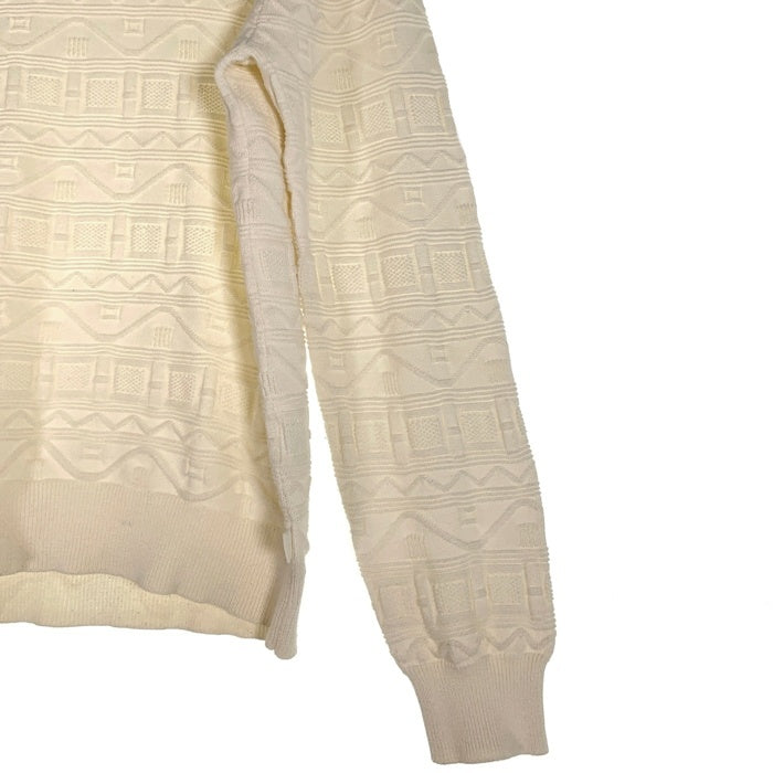 SUPREME シュプリーム Cotton Jacquard Sweater コットン ジャガード セーター ナチュラル Size S 福生店