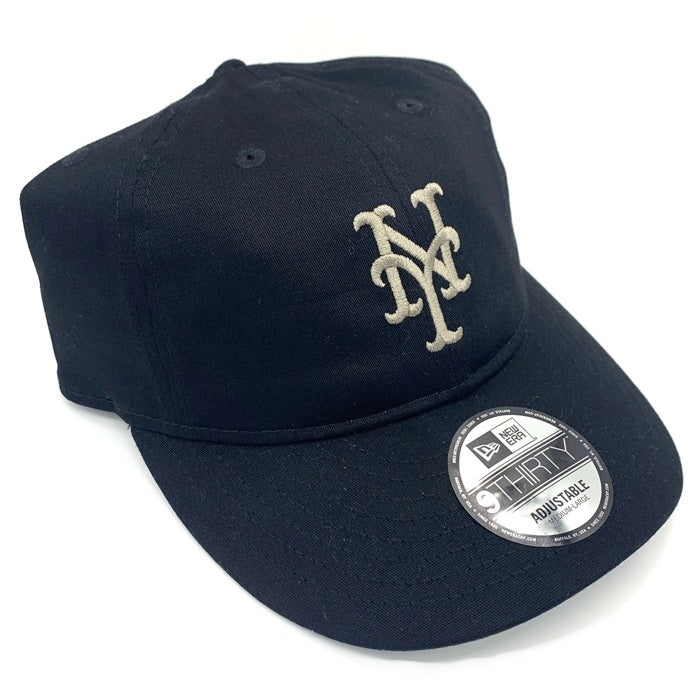 NEW ERA ニューエラ the Apartment ジ アパートメント 別注 9THIRTY New York Mets ニューヨーク メッツ アジャスタブル キャップ ブラック Size M-L 福生店