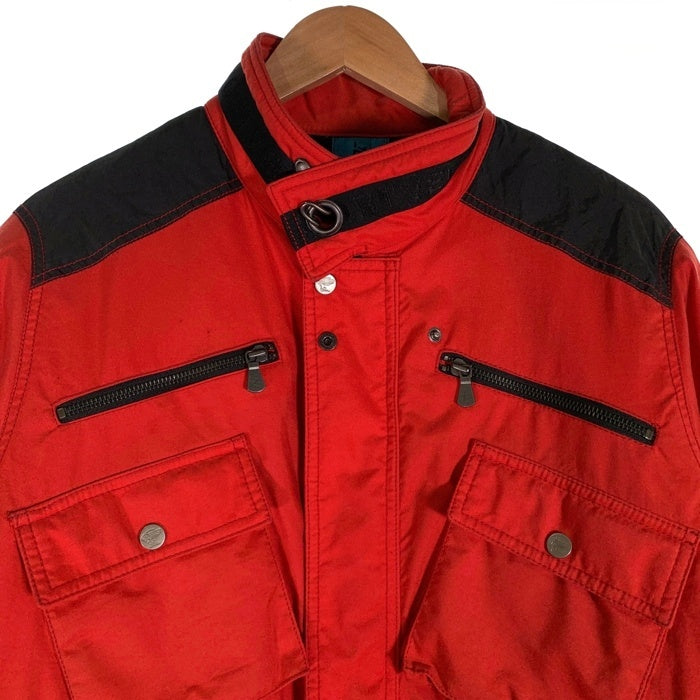 VERSACE SPORT ヴェルサーチ スポーツ ジップアップ ジャケット レッド 37770-116284 Size 48 福生店