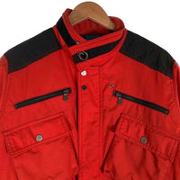 VERSACE SPORT ヴェルサーチ スポーツ ジップアップ ジャケット レッド 37770-116284 Size 48 福生店