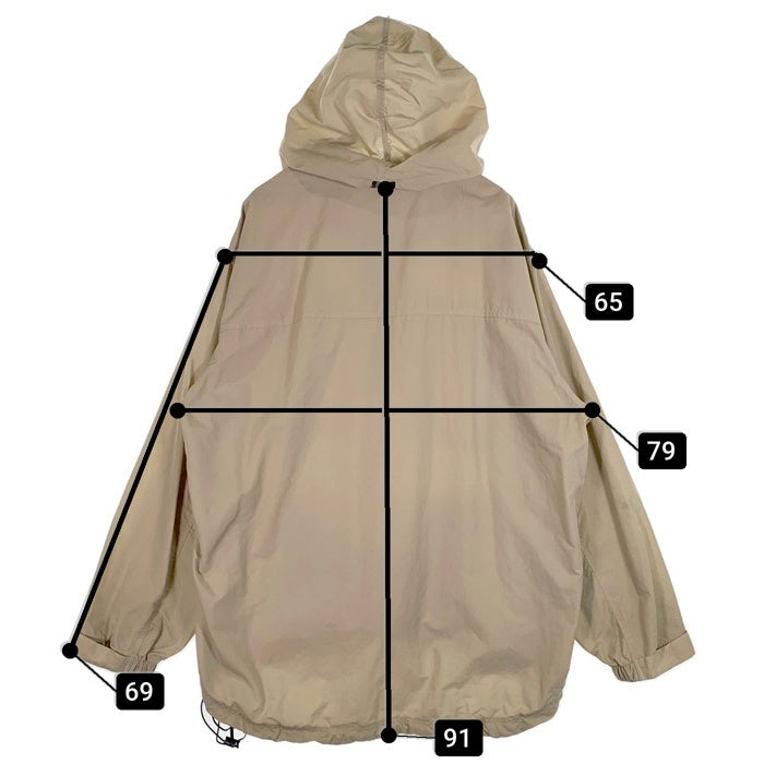 90's CHAPS RL チャップス ラルフローレン ナイロン アノラック プルオーバージャケット ベージュ ロシア製 Size 2XT 福生店