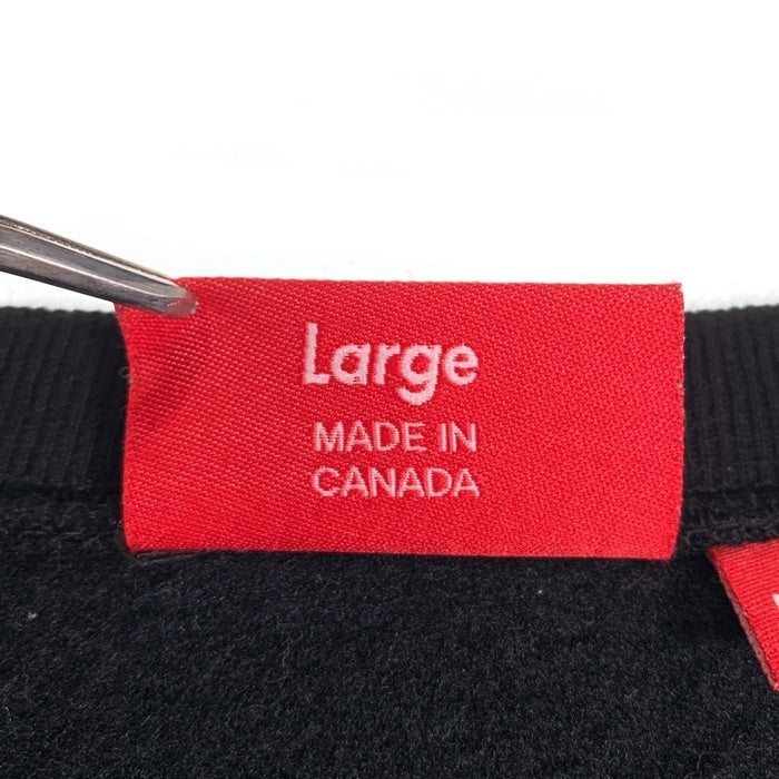 SUPREME シュプリーム 22AW Box Logo Crewneck ボックス ロゴ クルーネック スウェットトレーナー ブラック Size L 福生店