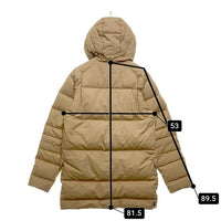 adidas アディダス PORSCHE DESIGN ポルシェデザイン パテッドコート ダウン ベージュ G91294 05/14 Size S 瑞穂店
