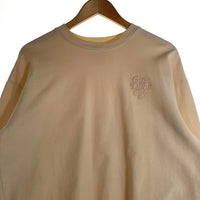 Girls Don't Cry ガールズドントクライ 刺繍 クルーネック スウェット ナチュラル Size M 福生店