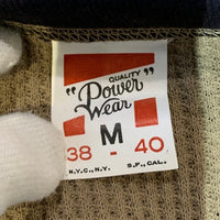 FREEWHEELERS フリーホイーラーズ Power Wear Carnival of HOPPERS クルーネックサーマルカットソー オリーブ ブラック Size M 福生店