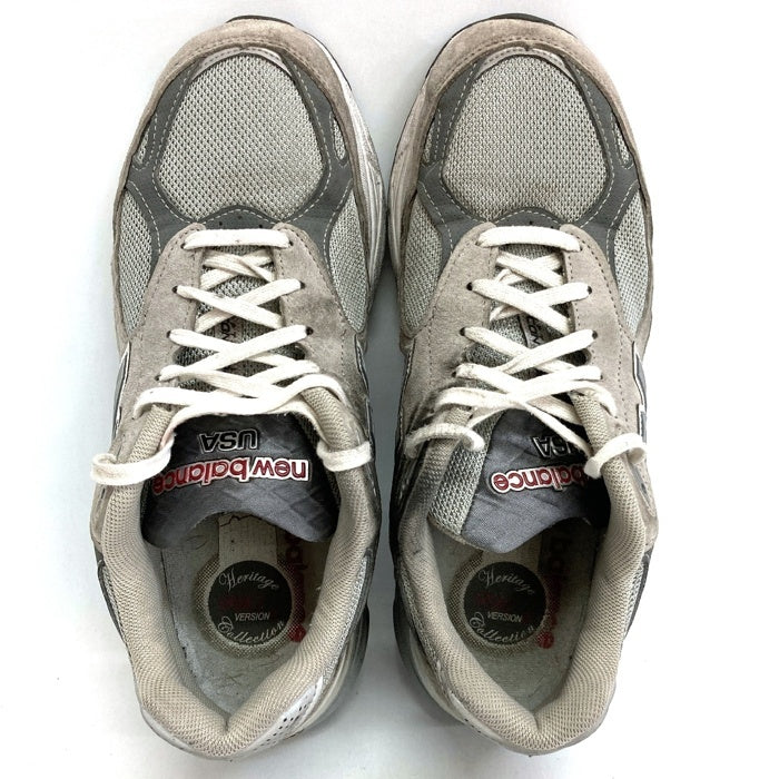 New Balance ニューバランス M990GY3 スニーカー グレー size27.5cm-1 瑞穂店