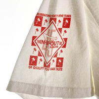 In-N-Out Burger インアンドアウト バーガー 1994 45th Anniversary 45周年 アニバーサリー 半袖 Tシャツ ホワイト Size L 福生店