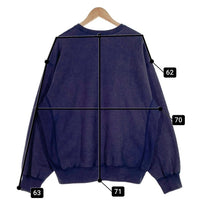 SUPREME シュプリーム 25SS Washed Box Logo Crewneck ウォッシュドボックスロゴクルーネックスウェットトレーナー ネイビー Size XL 福生店