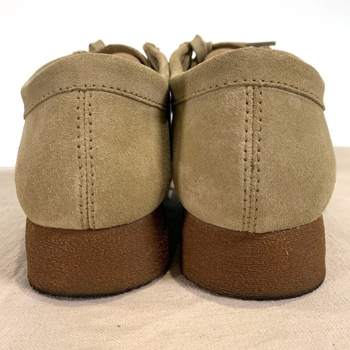 Clarks クラークス WALLABEE ワラビー スウェードシューズ ベージュ 61304065 Size UK7.5 (25.5cm) 福生店