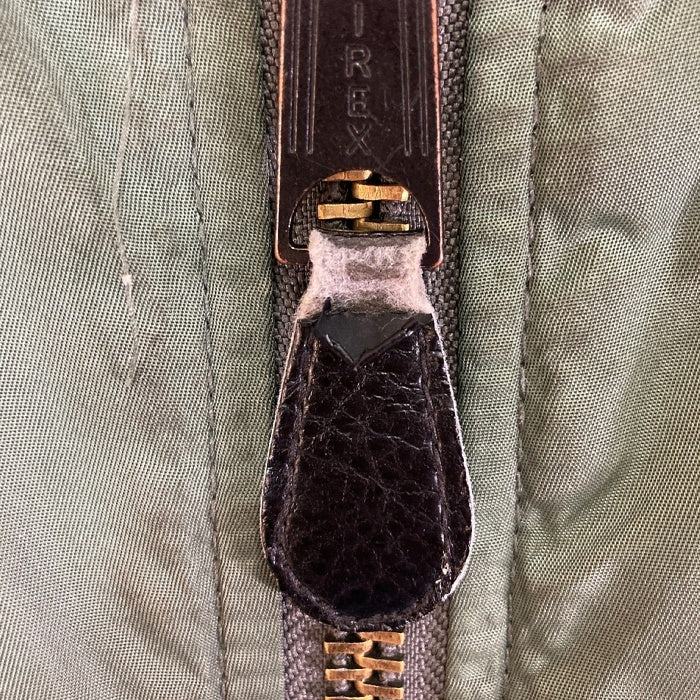 AVIREX アヴィレックス 6112156 直営店限定 IRCRAFT MECHANIC バック刺繍 MA-1 フライトジャケット オリーブ sizeXL 瑞穂店