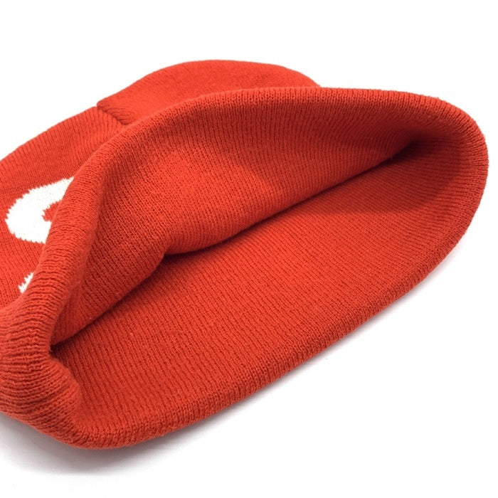 SUPREME シュプリーム Big Logo Beanie ビッグロゴ ビーニーキャップ レッド アクリル 福生店