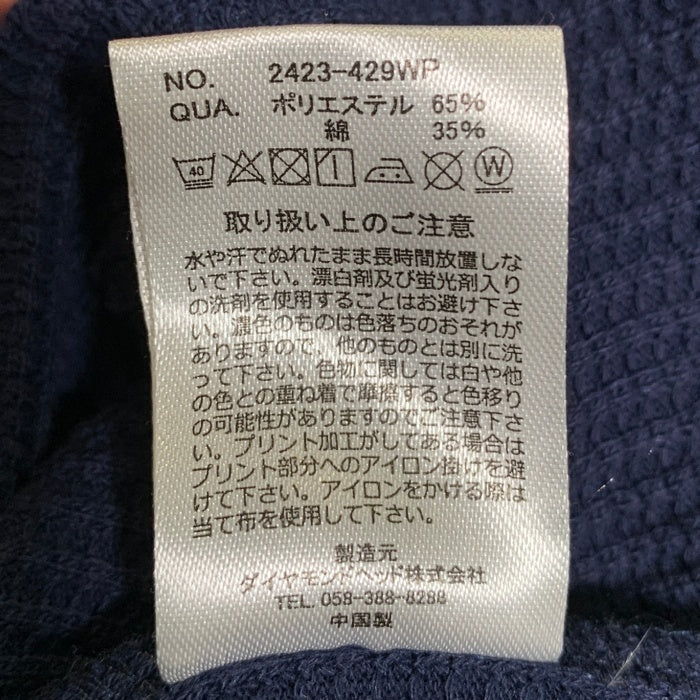 WAIPER.inc ワイパー SCREEN STARS クルーネックサーマルカットソー ネイビー 2423-429WP Size M 福生店