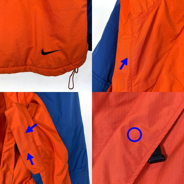 00's NIKE ACG ナイキエーシージー OUTER LAYER 3 アノラック プルオーバージャケット ブルー オレンジ Size L 福生店