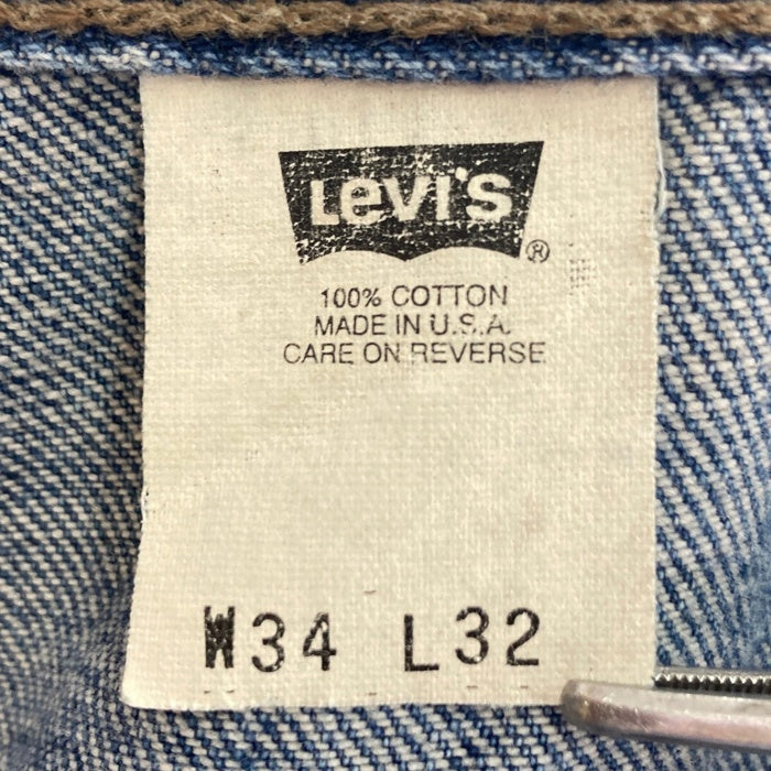 Levi's Silver Tab リーバイス シルバータブ USA製 98年 Straight + relaxed デニムパンツ インディゴ size34 瑞穂店