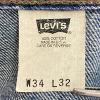 Levi's Silver Tab リーバイス シルバータブ USA製 98年 Straight + relaxed デニムパンツ インディゴ size34 瑞穂店