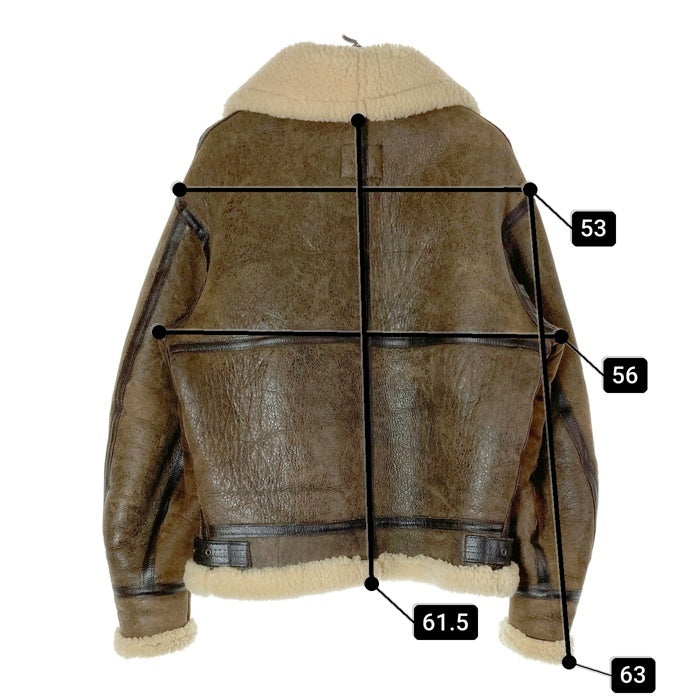 AVIREX アヴィレックス USA製 B-3 フライトジャケット ブラウン size34 瑞穂店