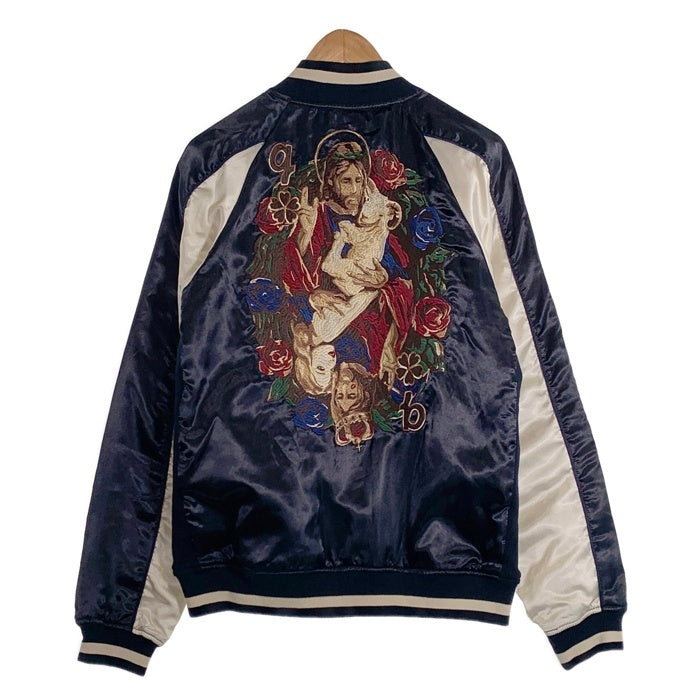 glamb グラム Shepherd's God blouson シェパーズゴッドブルゾン スカジャン ネイビー GB13AT/JKT05 Size 3 福生店