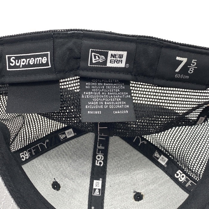 SUPREME シュプリーム 24SS New Era ニューエラ Box Logo Mesh Back ボックスロゴ メッシュバック キャップ ブラック Size 7 5/8 (60.6cm) 福生店