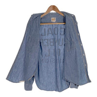 BOOTLEGGERS ブートレガース ガチャポケ シャンブレー ワークシャツ ブルー Size 15 福生店