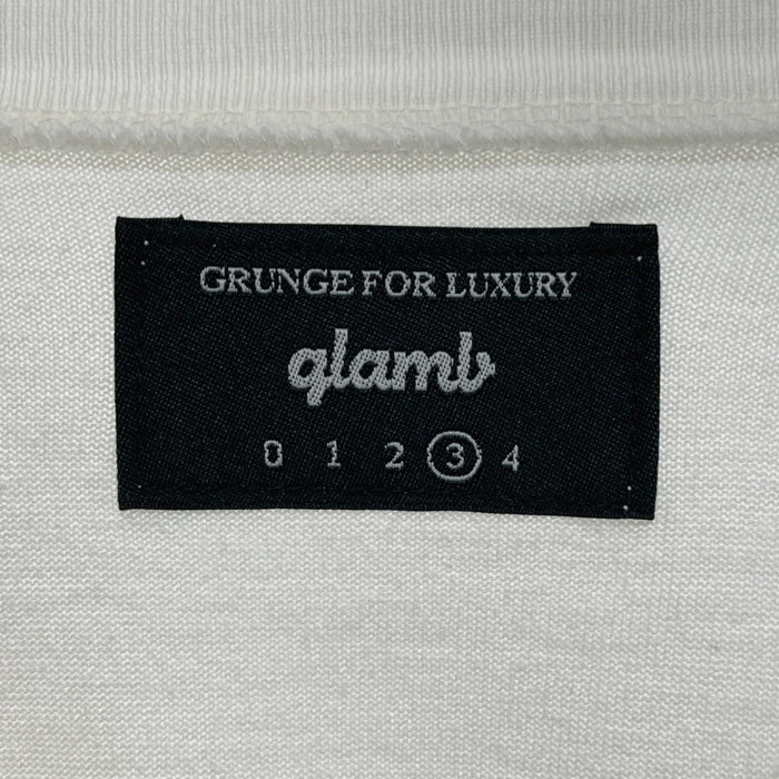 glamb グラム ポケットTシャツ ホワイト GB17SM/CS09 Size 3 瑞穂店