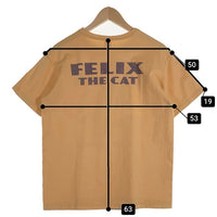 TOYS McCOY トイズマッコイ FELIX THE CAT SPACEWALK プリントTシャツ イエロー TMC2439 Size L 福生店