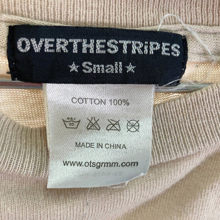 OVERTHESTRiPES オーバーザストライプ ギズモ Tシャツ ベージュ sizeS 瑞穂店
