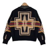 PENDLETON ペンドルトン ネイティブ柄 ウール セーター ブラック ボックス 8575-4574 Size L 福生店