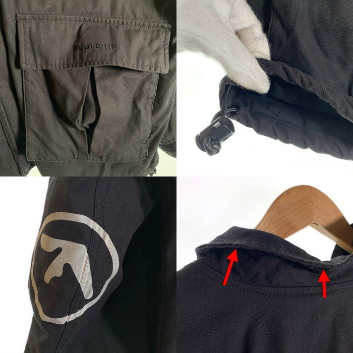 Supreme シュプリーム 25SS Aphex Twin Alpha Industries Cargo Jacket エイフェックスツイン アルファ カーゴジャケット ブラック Size L 福生店