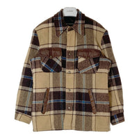 JC Penney ジェイシーペニー 70's 裏ボア チェック CPOジャケット ブラウン sizeM 瑞穂店