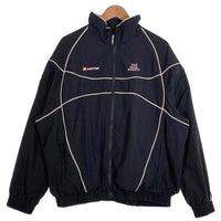 Lotto ロット YES GOOD MARKET イエスグッドマーケット ジップアップ ナイロンジャケット ブラック UMA6-17LOYGM005 Size XL 福生店