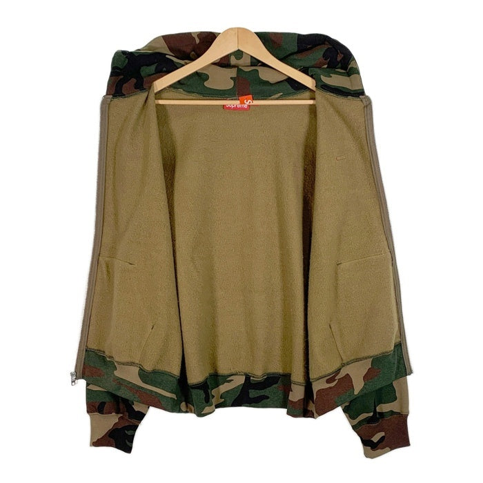 SUPREME シュプリーム 24AW Small Box Zip Up Hooded Sweatshirt スモールボックスロゴ ジップアップ スウェットパーカー カモフラージュ Size M 福生店