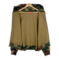 SUPREME シュプリーム 24AW Small Box Zip Up Hooded Sweatshirt スモールボックスロゴ ジップアップ スウェットパーカー カモフラージュ Size M 福生店