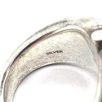 シルバーリング 女性 ウィング フレイム シルバー SILVER Size 23号 福生店