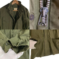 50's~ U.S.ARMY M-51 FIELD JACKET フィールドジャケット オリーブ アルミコンマー 8405-255-8593 Size XS-R 福生店