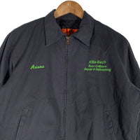 RED KAP レッドキャップ ジップアップ ワークジャケット チノツイル チャコールグレー Size S-R 福生店