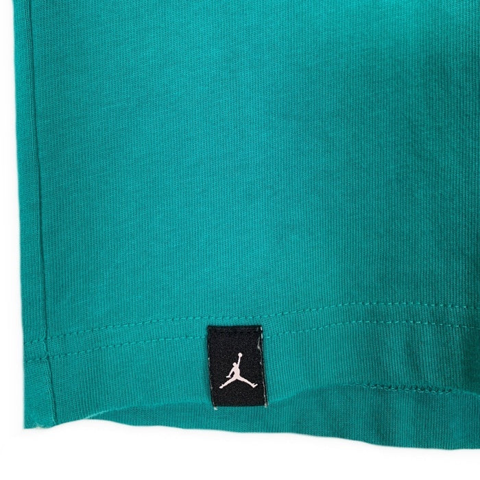 Jordan Brand ジョーダンブランド 22SS S M J AIR JDN TEE NEW EMERALD/SAIL エアジョーダン刺繡 Tシャツ ライトグリーン DO6100-322 Size L 福生店