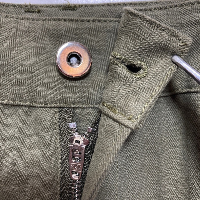 ブランド不明 ヘリンボーン モンキーパンツ オリーブ Size 30 瑞穂店
