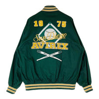 AVIREX アヴィレックス 783-3152009 LIGHT STADIUM JACKET ライトスタジアムジャケット グリーン sizeL 瑞穂店