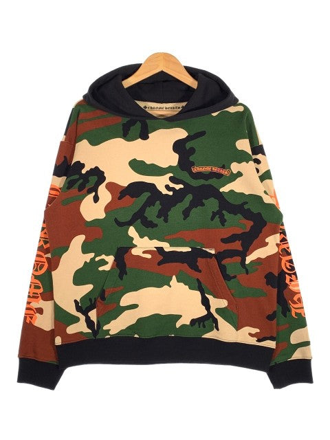 Chrome Hearts クロムハーツ 22SS Matty Boy マッティボーイ PPO  KIRKANDLAND CAUTION HD PLVR プルオーバー スウェットパーカー 迷彩 Size XL 福生店